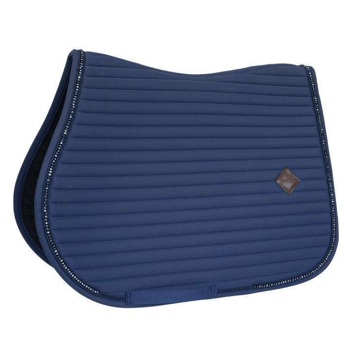 Saddle Pad pearls - Navy
