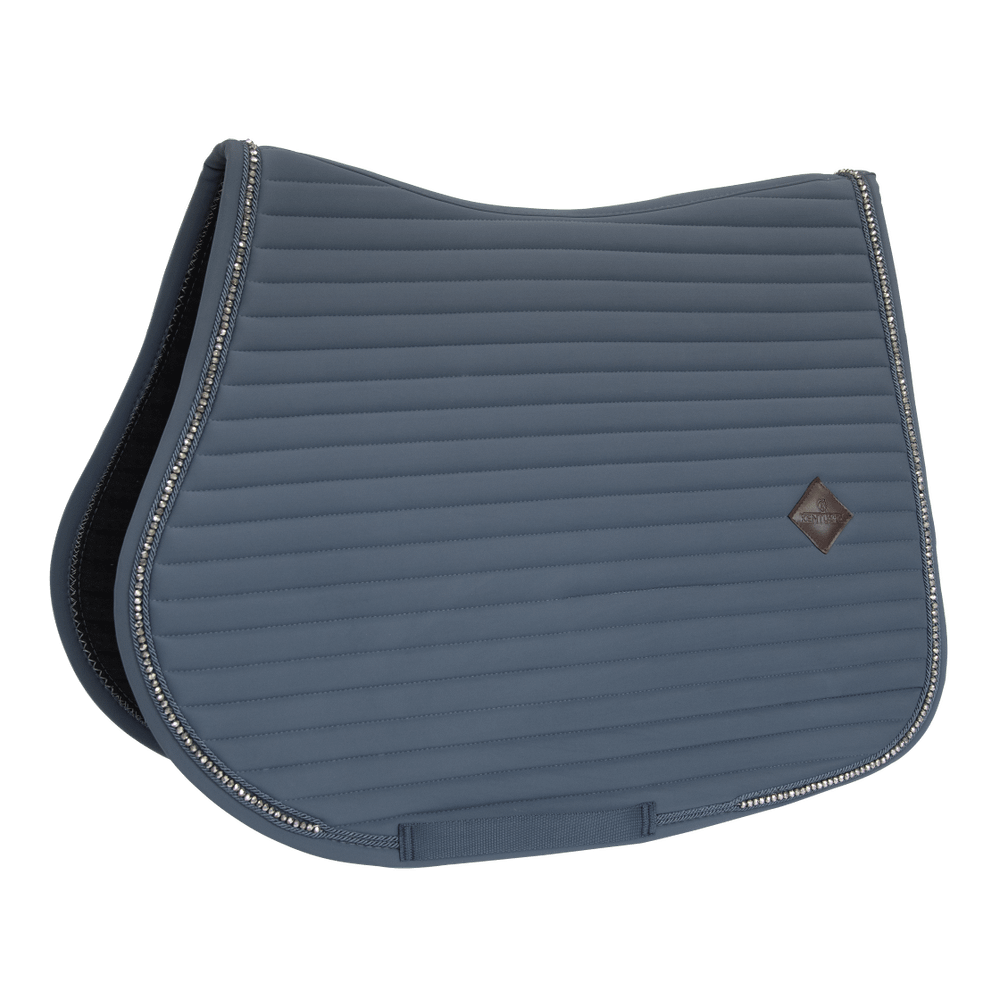 Saddle Pad pearls - Grey