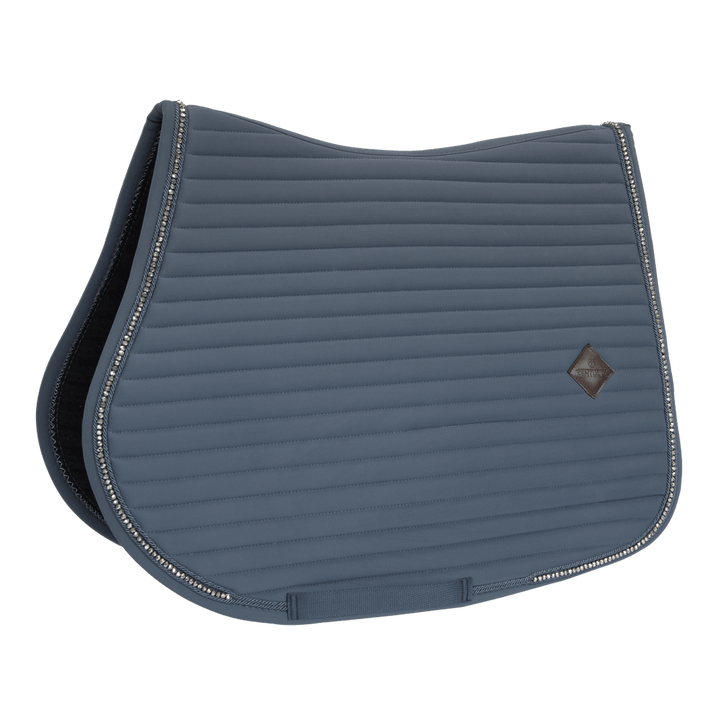 Saddle Pad pearls - Grey
