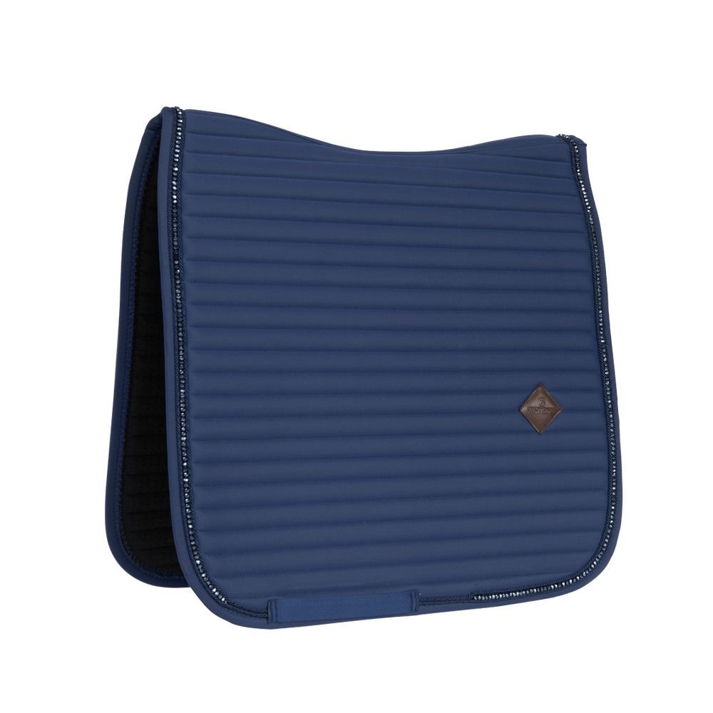 Saddle Pad pearls - Navy