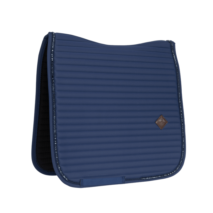 Saddle Pad pearls - Navy