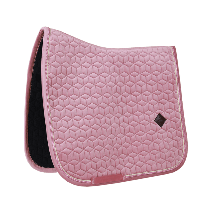 Saddle Pad velvet - Old rose