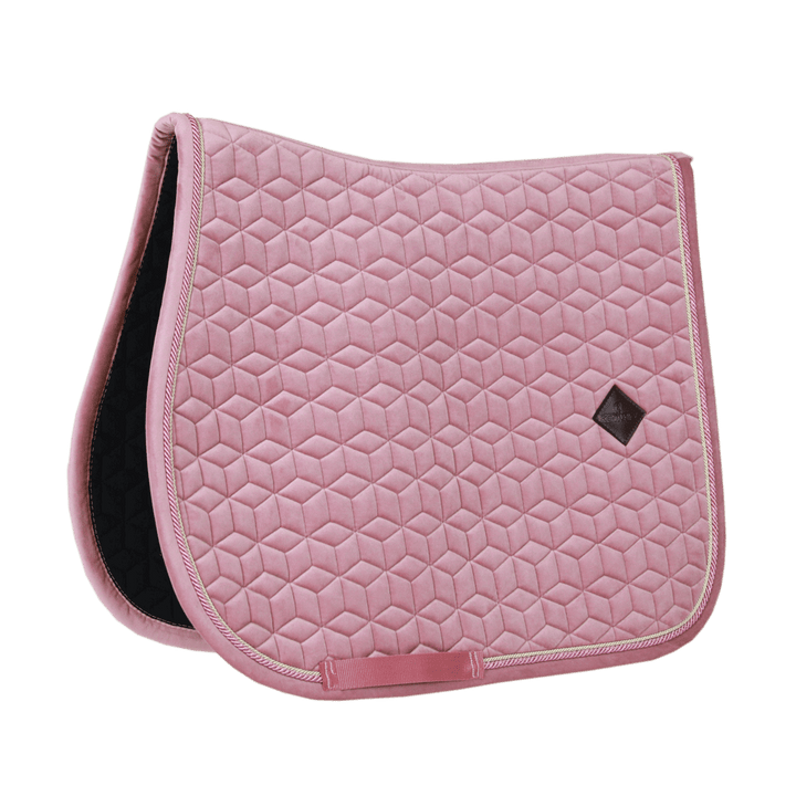 Saddle Pad velvet - Old rose