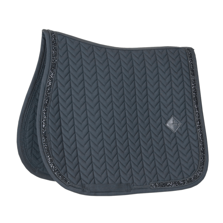 Saddle Pad glitter stone - Black