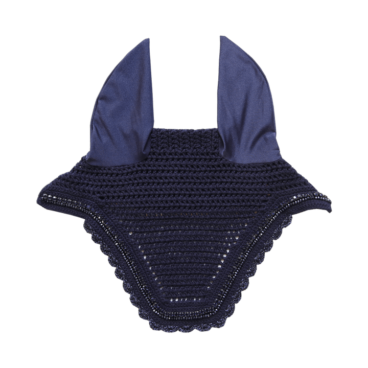 Fly veil Wellington stone &amp; pearl - Dark navy
