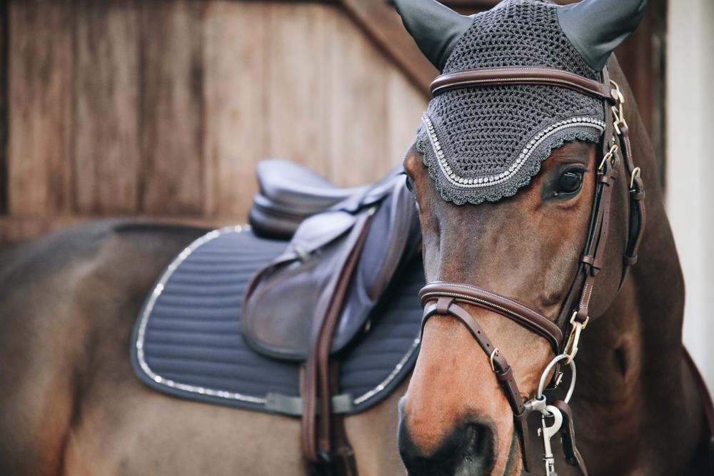 Fly veil Wellington stone &amp; pearl - Grey