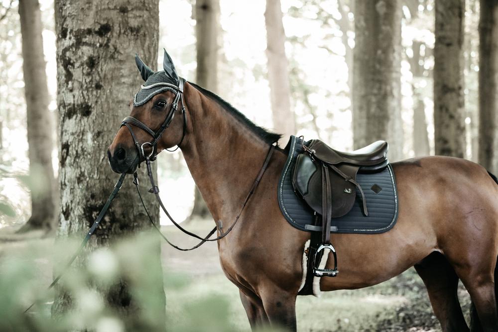 Fly veil Wellington stone &amp; pearl - Grey