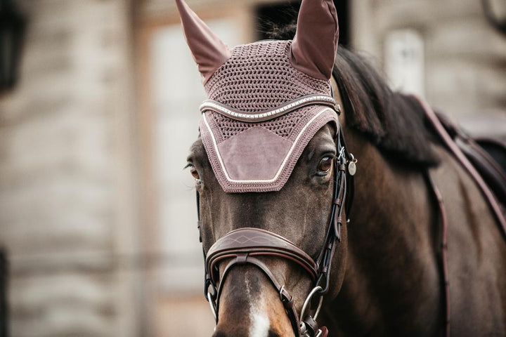 Fly veil Wellington velvet - Light purple