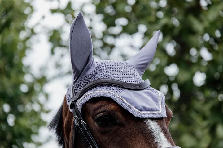 Fly veil Wellington velvet - Purple