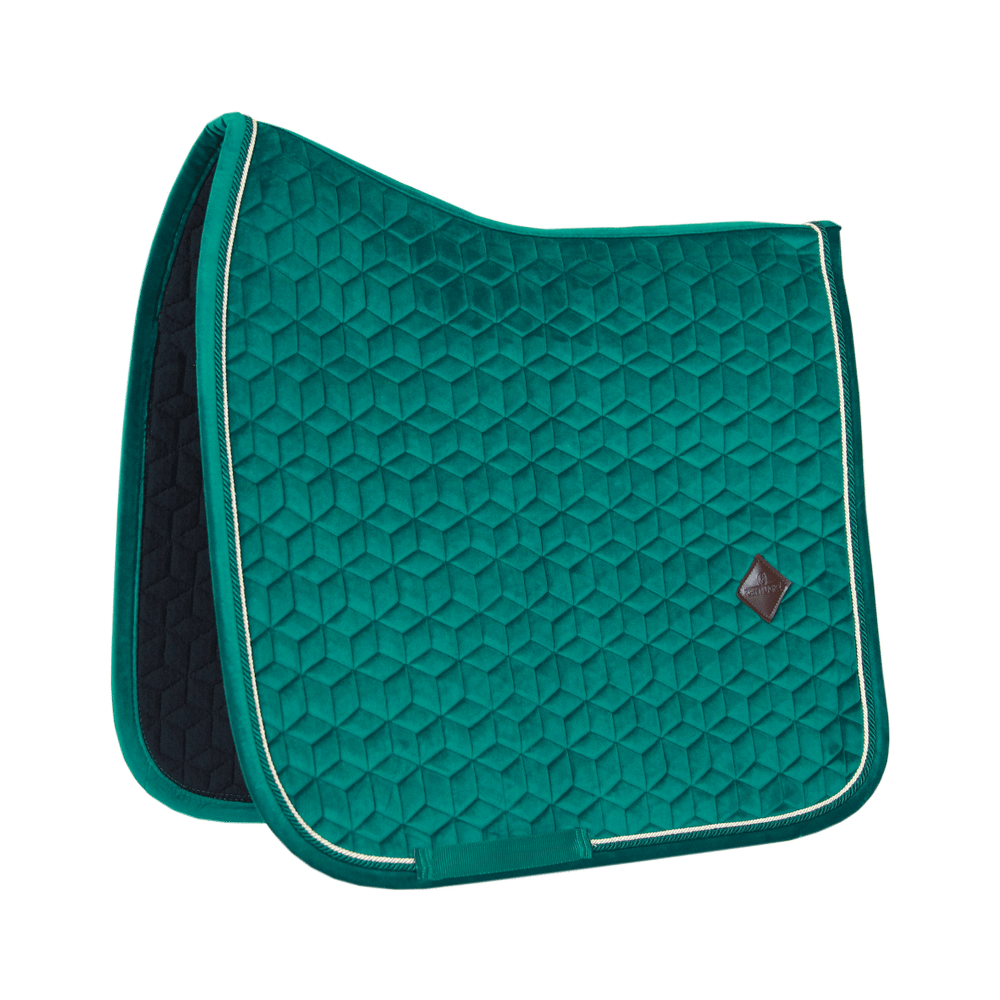 Saddle Pad velvet - Dark green
