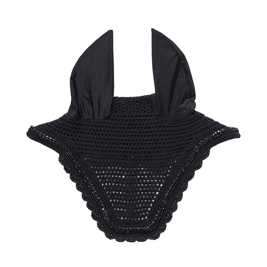 Fly veil Wellington stone &amp; pearl - Black