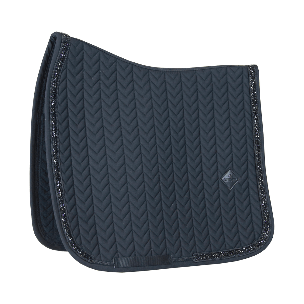 Saddle Pad glitter stone - Black