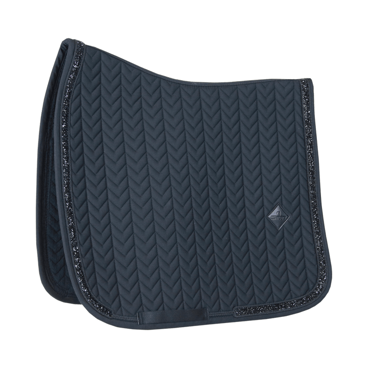 Saddle Pad glitter stone - Black