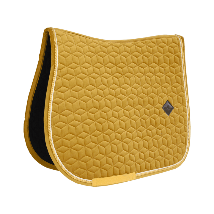 Saddle Pad velvet - Mustard