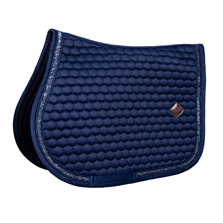 Saddle Pad glitter band - Navy