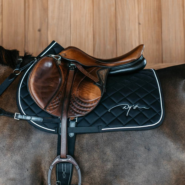 Diamond saddle pad - Black