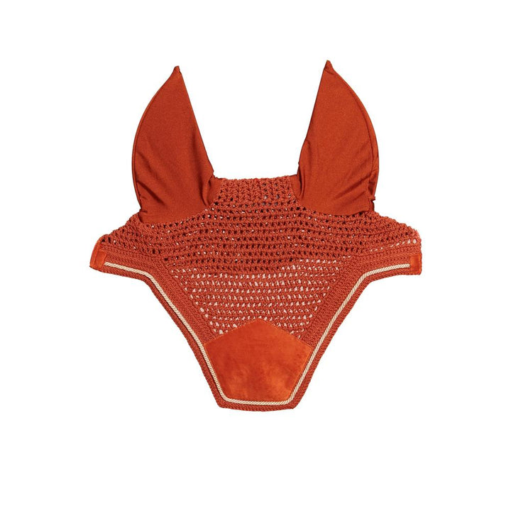 Fly veil Wellington velvet - Orange