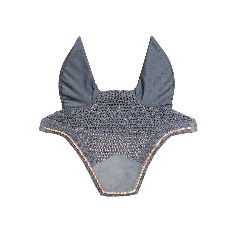 Fly veil Wellington velvet - Light blue