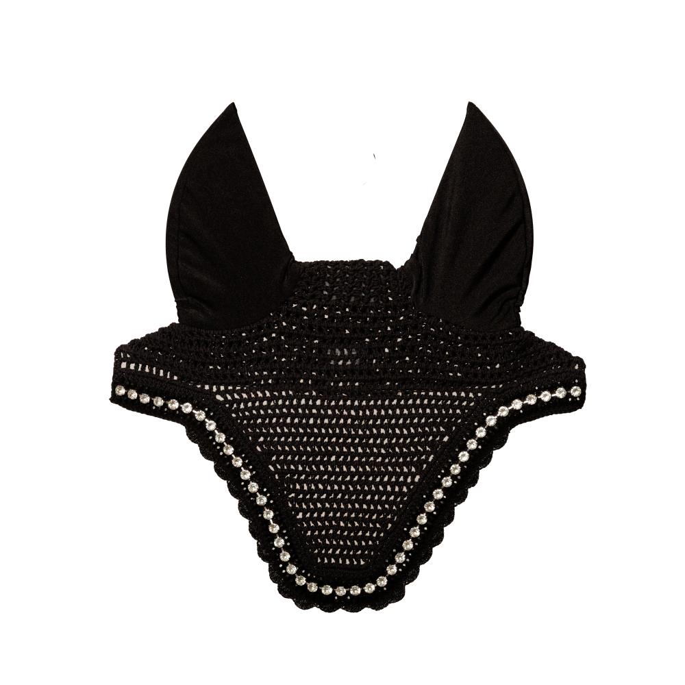 Fly veil Wellington big stone &amp; pearl - Black