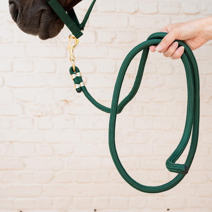 Lead rope basic - Pine green