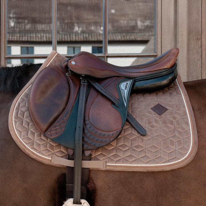Saddle Pad velvet - Beige