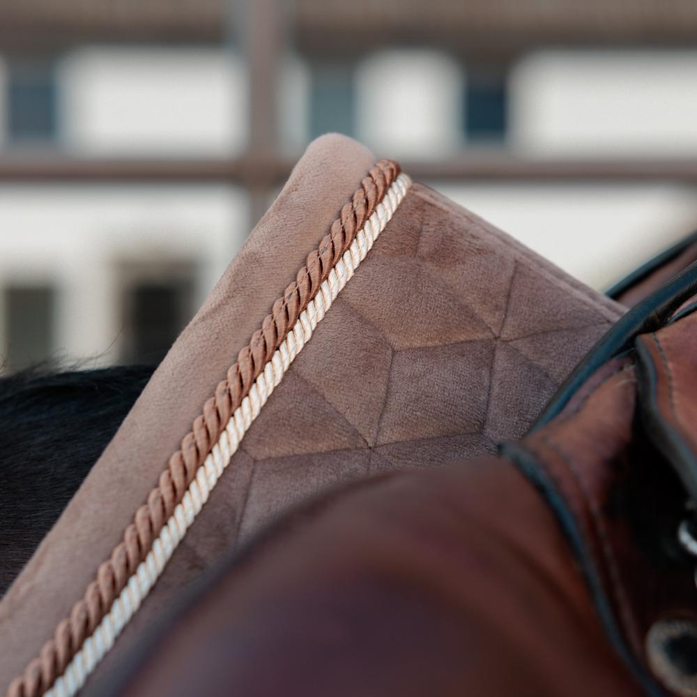 Saddle Pad velvet - Beige