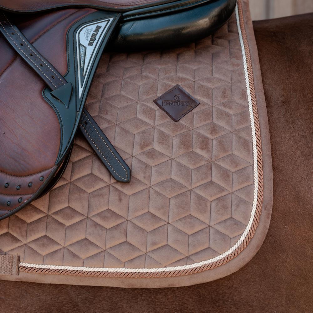 Saddle Pad velvet - Beige