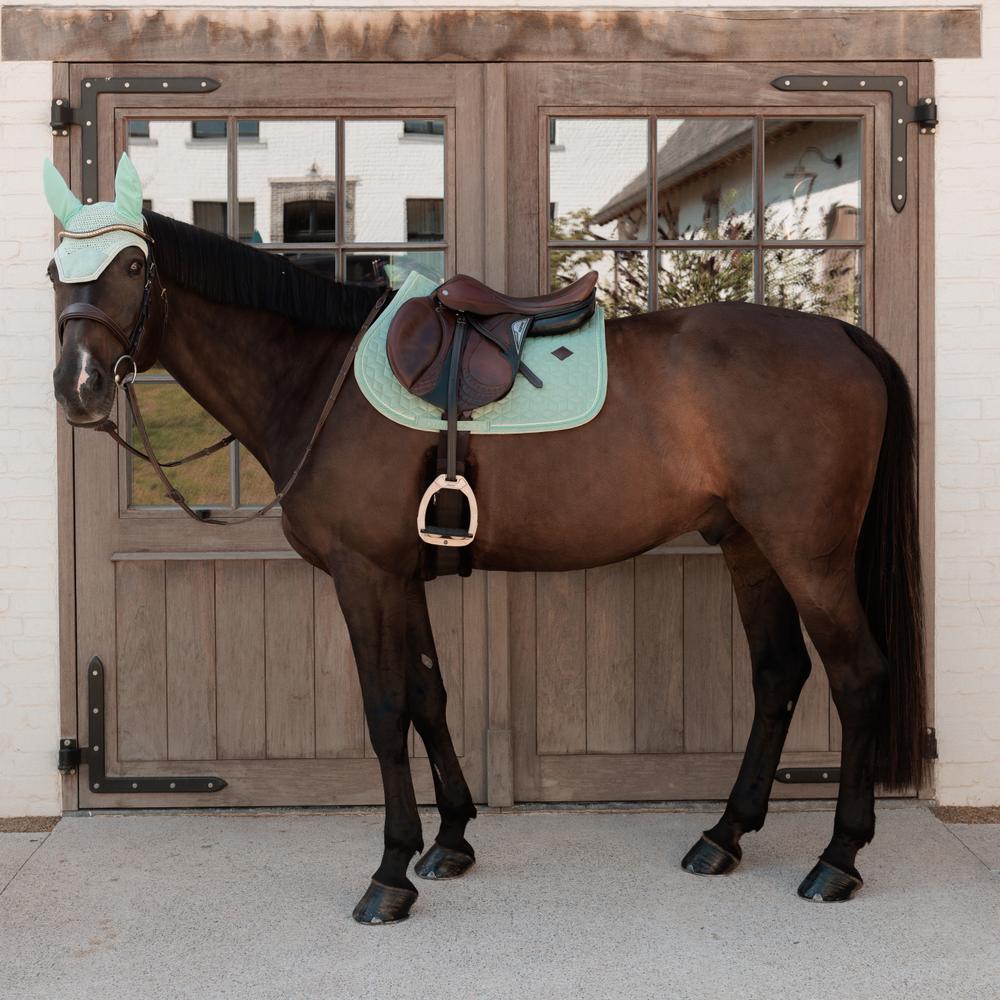 Saddle Pad velvet - mint