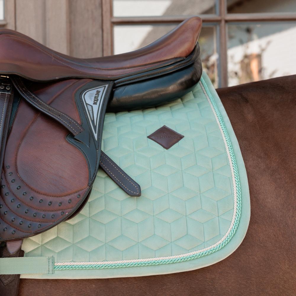 Saddle Pad velvet - mint