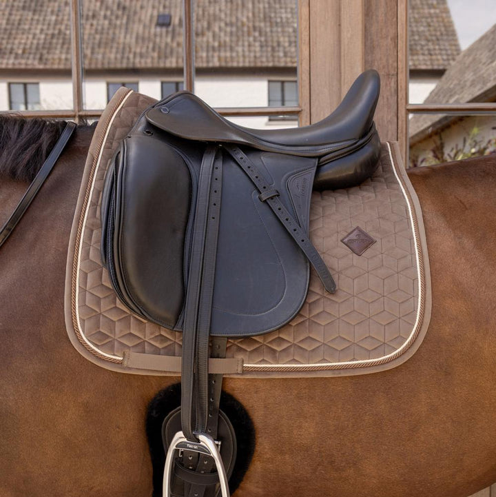 Saddle Pad velvet - Beige