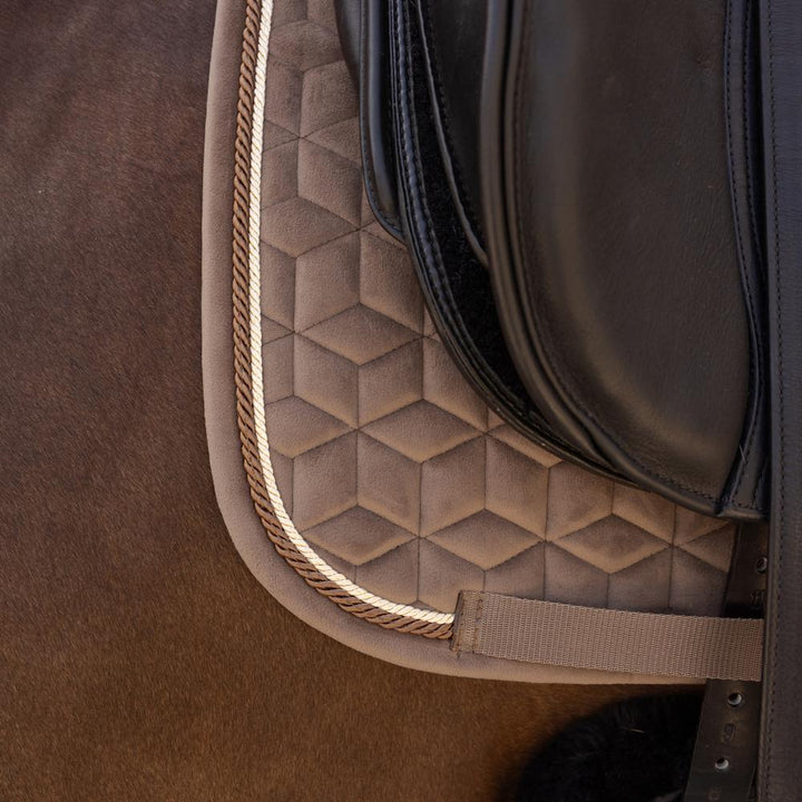 Saddle Pad velvet - Beige