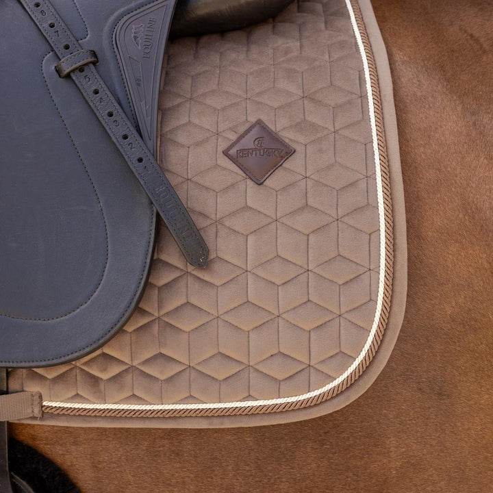 Saddle Pad velvet - Beige
