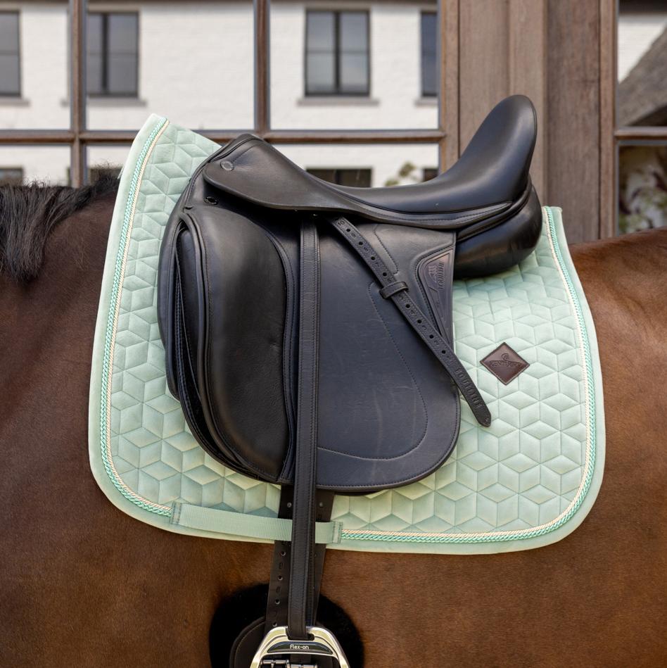 Saddle Pad velvet - mint