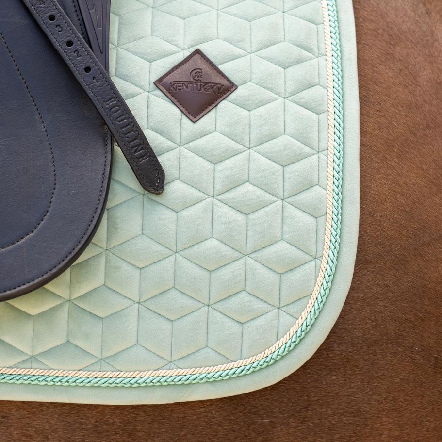 Saddle Pad velvet - mint