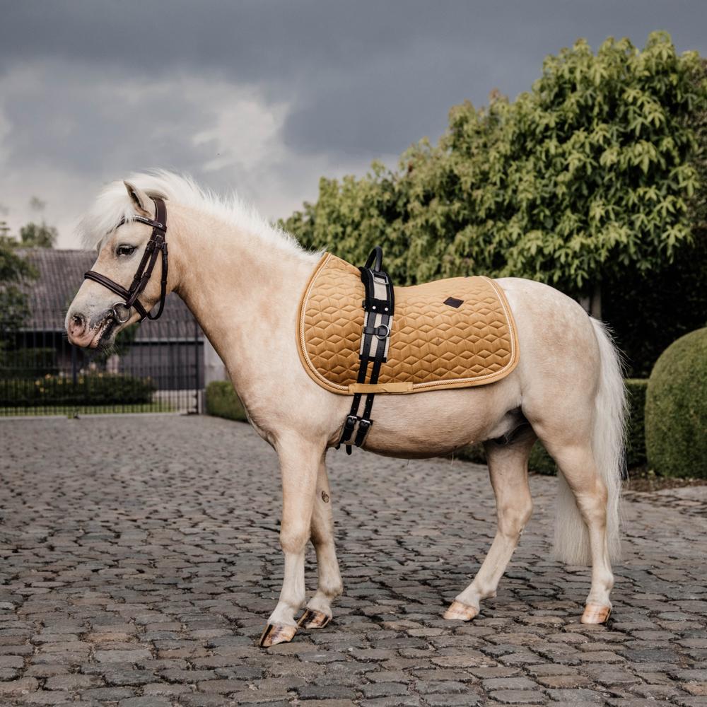 Saddle Pad velvet - Mustard