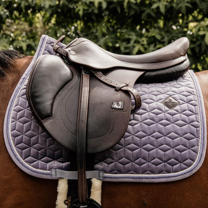 Saddle Pad velvet - Purple