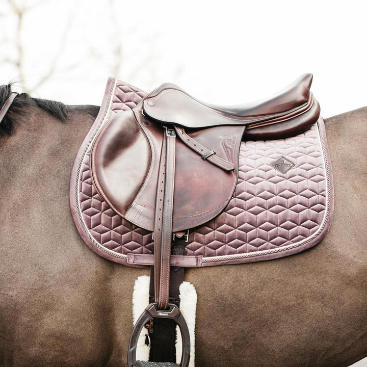 Saddle Pad velvet - Light purple