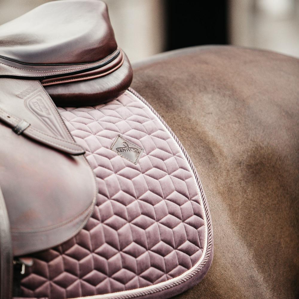 Saddle Pad velvet - Light purple