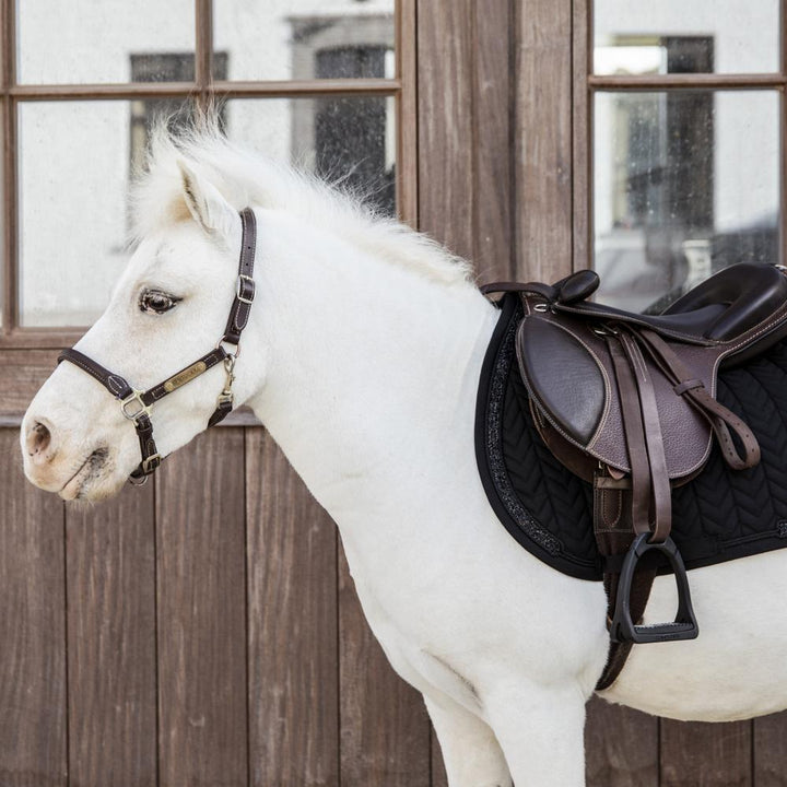 Saddle Pad glitter stone - Black