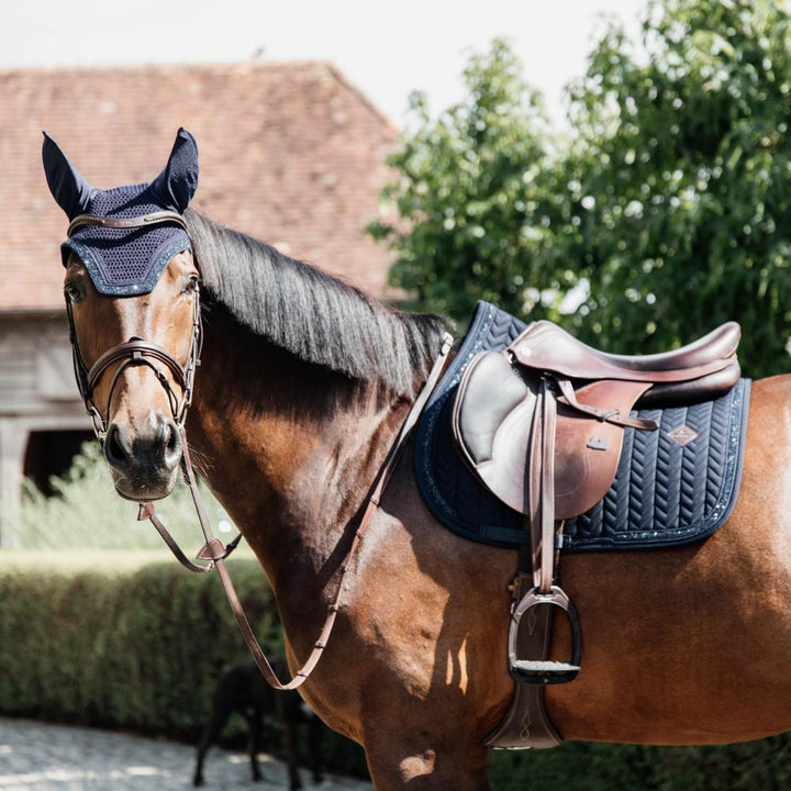 Saddle Pad glitter stone - Navy
