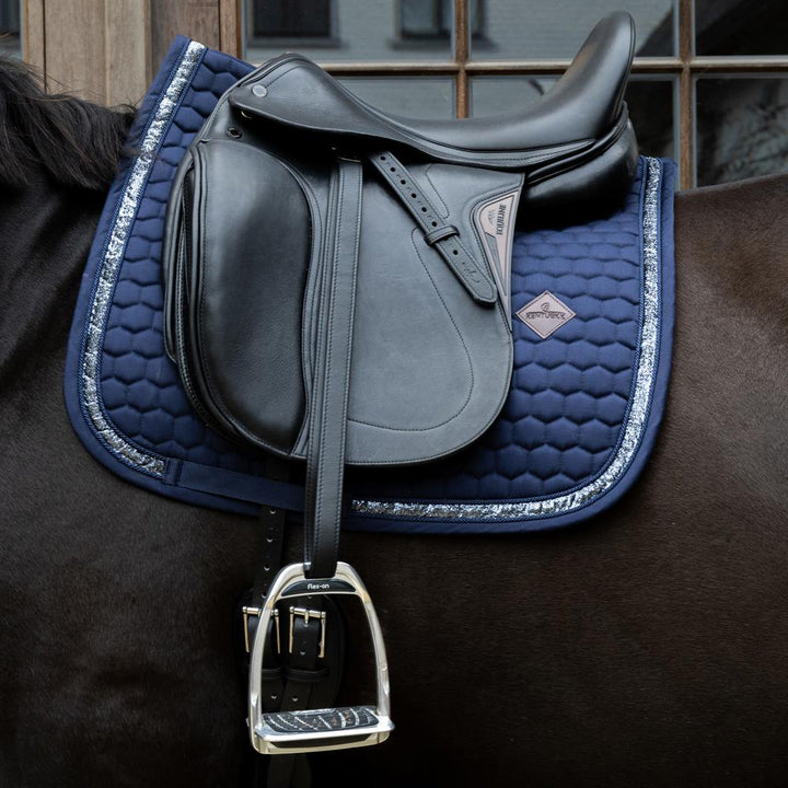 Saddle Pad glitter band - Navy