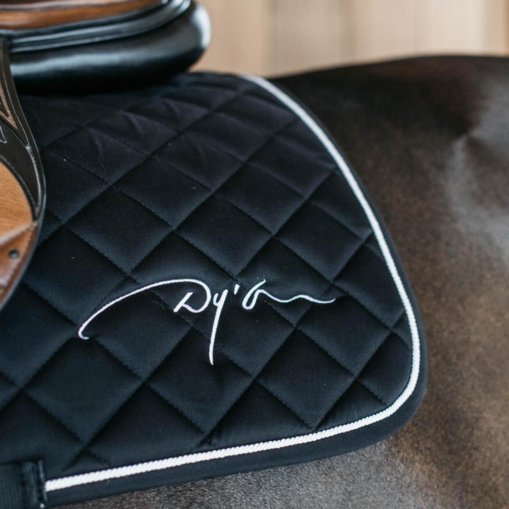Diamond saddle pad - Black