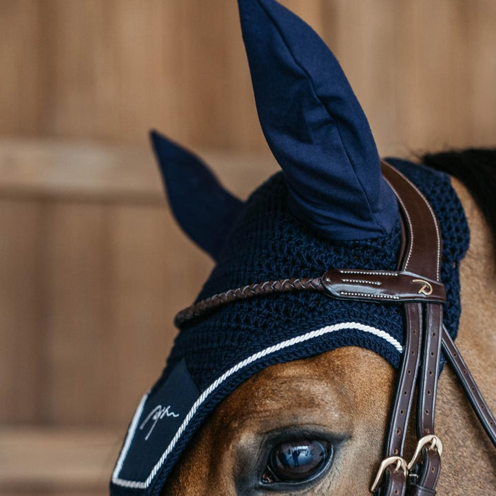 Diamond Fly Veil - Navy
