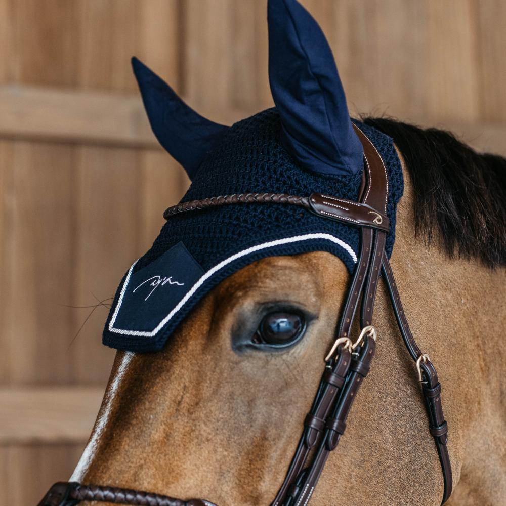 Diamond Fly Veil - Navy