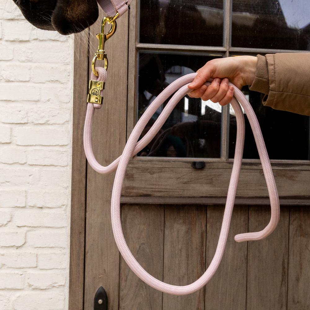 Lead rope basic - Soft rose