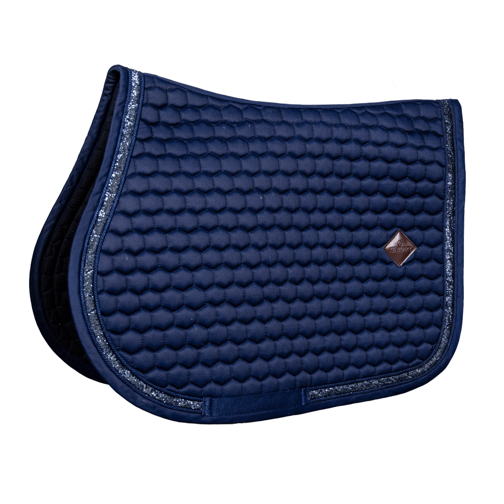 Saddle Pad glitter band - Navy