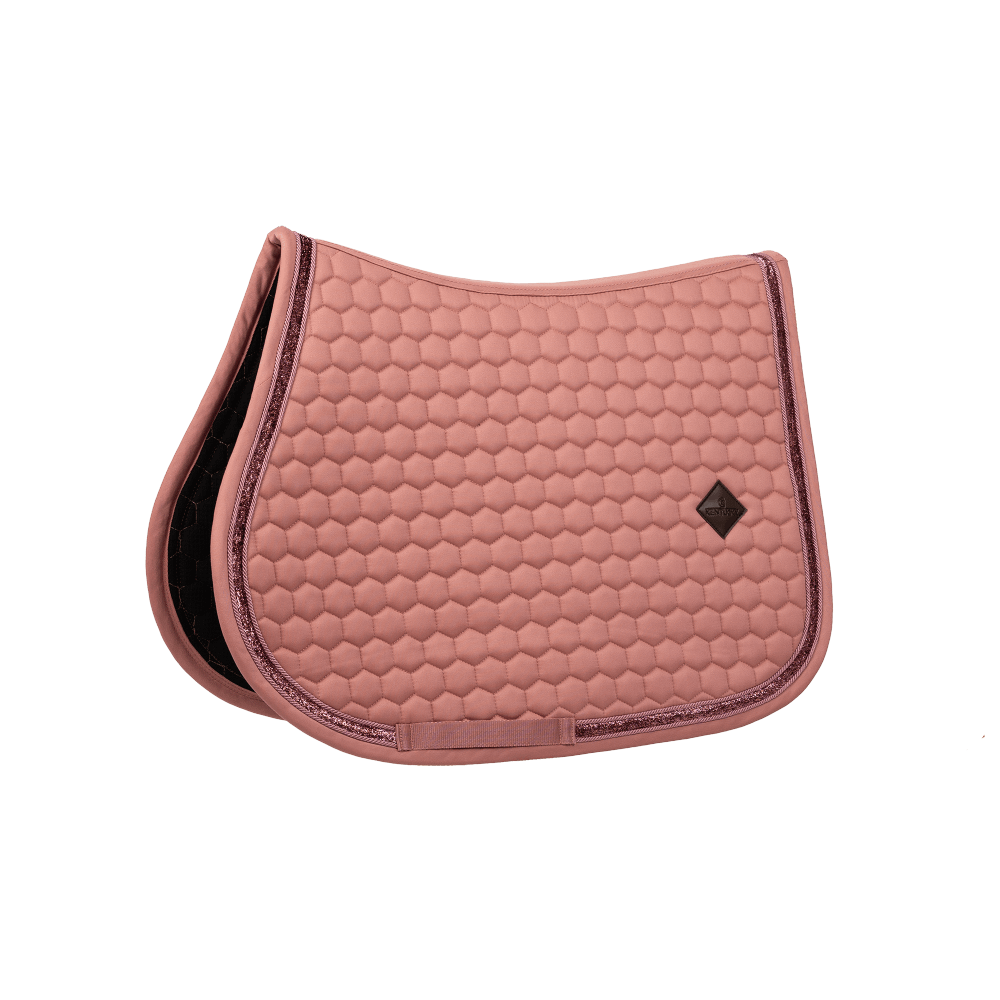 Saddle Pad glitter band - Fuchsia