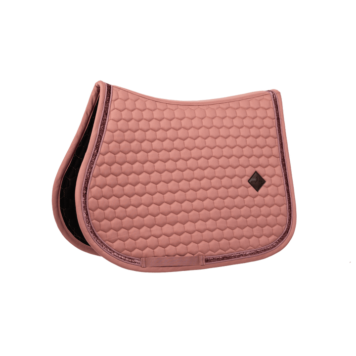 Saddle Pad glitter band - Fuchsia