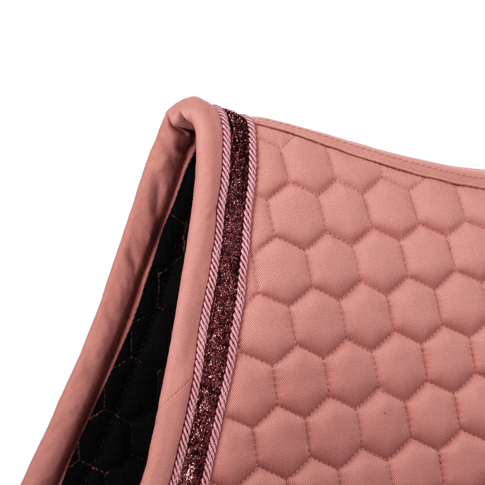 Saddle Pad glitter band - Fuchsia