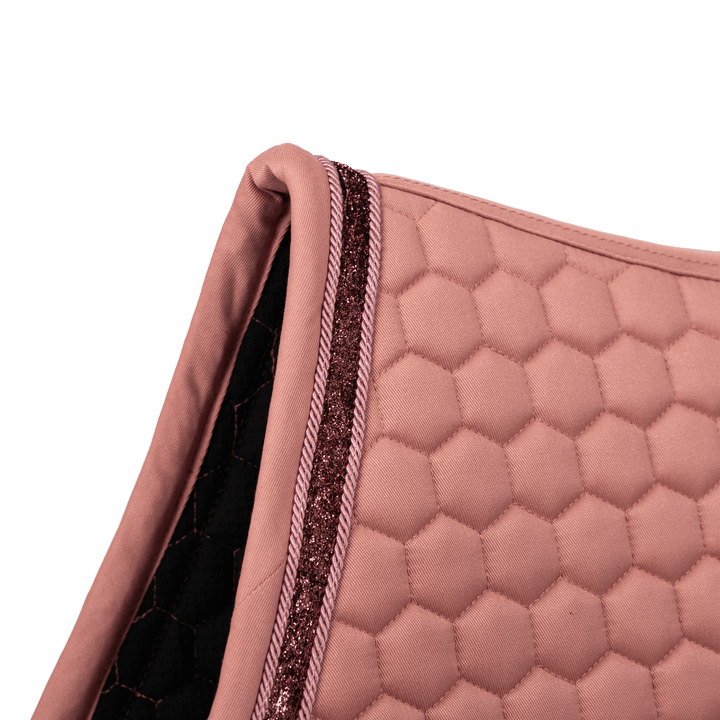 Saddle Pad glitter band - Fuchsia